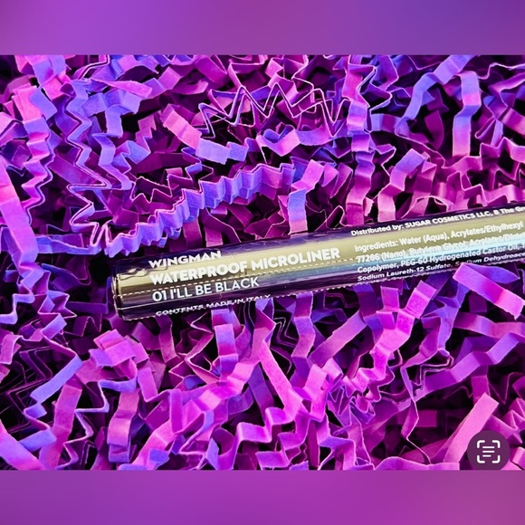New/Sealed Sugar Wingman Waterproof Microliner Precision Eyeliner I’ll Be Black - Picture 16 of 16